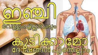 ഇഞ്ചി തിളപ്പിച്ച വെള്ളം  ദിവസവും  കുടിച്ചാല്‍ /Malayalam Health Tips | Dinu Varghese