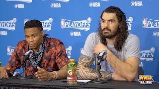 Things Get Heated Between Russell Westbrook & Reporter