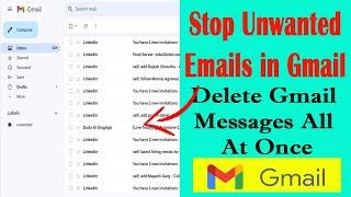 How To Stop Unwanted Promotional Emails in Gmail