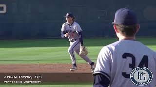 John Peck Prospect Video, SS, Pepperdine University