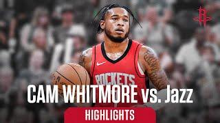 Cam Whitmore (17 points) Highlights vs. Utah Jazz l Houston Rockets