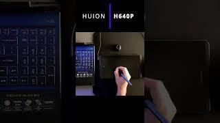 #shorts FIRST TRY TO THE #huiontablet H640P #art #technology #review #wacom #degitalart