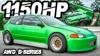 1150HP AWD B-series “The Hulk” Honda Civic + Sleeper 2JZ Swap Cressida | 2JZ IS300 | 700HP S2000!