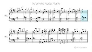 To a Wild Rose [Piano Solo]