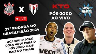  AO VIVO | PÓS-JOGO CORINTHIANS 3 X 0 ATLÉTICO-GO - BRASILEIRÃO 2024