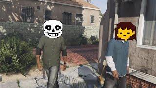 Sans Roasts Frisk on GTA 5 #Shorts