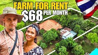 Rent This Farm House For $68/Month In Rural Thailand.. Cost Of Living 2023...