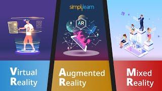 The Rise Of Technology-Augmented Reality(AR), Virtual Reality(VR) And Mixed Reality(MR) |Simplilearn