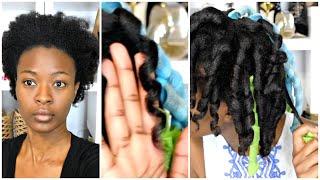 Heatless Curls | Curflormers on Stretched Natural Hair | Pure Estrogen