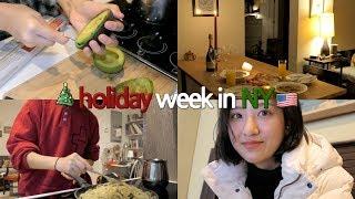 ENG) 뉴욕에서 맞는 크리스마스, 홀리데이 위크에 한 것들 Getting Ready for Christmas in New York! Holiday Week