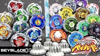 Beyblade X VS Metal Fight Beys w/ CUSTOM X MODS Epic Cross-Generation Battle!