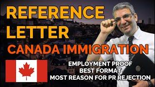 Reference Letter for Canada Immigration | Employment proof & reason for Canada PR rejection