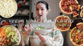 WHAT I EAT IN A DAY  realistic and normal vegan  vlogmas day 14