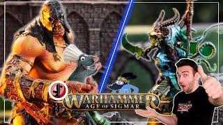 Warhammer Age of Sigmar- Sons of Béhémoth VS Skavens (nouveau) !