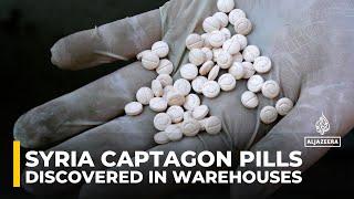 Millions of Captagon pills have been discovered in warehouses across Syria after toppling of regime