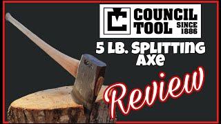 Council Tool- 5lb Splitting Axe OFFICIAL REVIEW