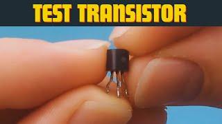 How to Test a Transistor with a Multimeter | PNP or NPN Transistors