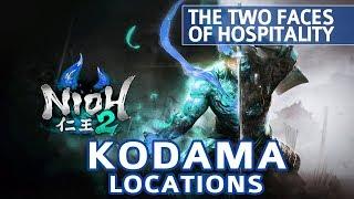 Nioh 2 - The Two Faces of Hospitality All Kodama Locations