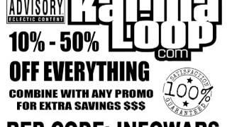 KarmaLoop Codes Rep Code INFOWARS Alex Jones Ron Paul Discount Promo