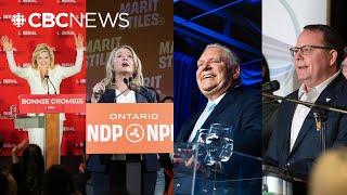 The biggest winners and losers from the Ontario election