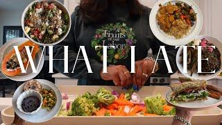 Vegan what I eat in a week | meal prep, cozy  comfort meals, easy meals (sweet greens vegan)