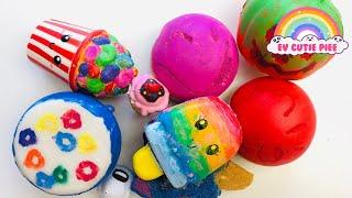 SQUISHY MAKEOVER Squishies Repainted Remade  | EV CUTIE PIEE