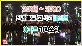 전라북도 고창군 대산면 아파트 실거래가 ▶ 매매 가격 순위 TOP 20