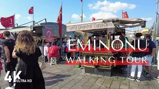 4K Istanbul Eminonu Walking Tour