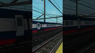 An Avelia Liberty Acela Bypasses Rahway Station in Roblox NEC (ft. @BubblySugxr4492) #shorts