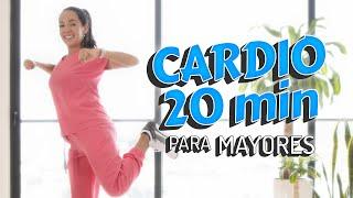 Rutina completa de 20 minutos de Cardio para Mayores Activos