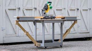 DIY Miter Saw Station