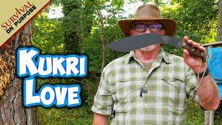 The ESEE Jaraca Kukri Knife Review and Balance Test - Sharp Saturday