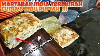 MARTABAK INDIA TER-MURAH ! 1 PORSI 8 RIBU + KUAH KARI - KULINER JAMBI - HARGA KERE RASA OKE