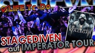 Beim Stagediving FALLEN GELASSEN auf KOLLEGAH IMPERATOR TOUR (Life To-Do) | StheynZeit