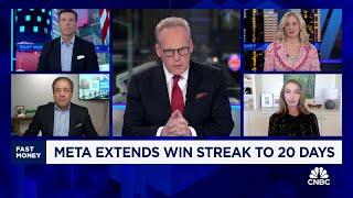 'Fast Money' traders talk Meta's stock run