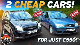 I BOUGHT TWO CHEAP CARS FOR £550!