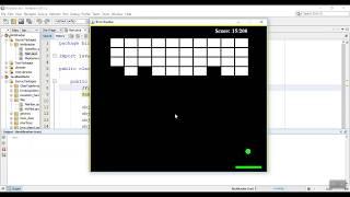 Brick Breaker Game in Java Swing with Source Code