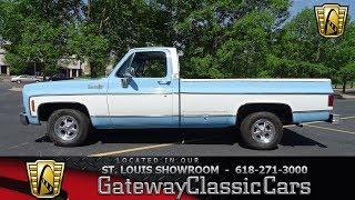 1974 Chevrolet C10 Cheyenne Stock #7736 Gateway Classic Cars St. Louis Showroom