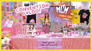 MCM London October Comic Con 2023 ⭐️ Selling in the Creator Pavilion / Artist Alley Convention Vlog