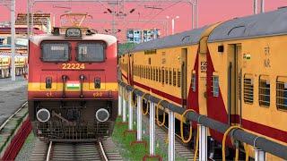 16511 K.S.R. Bengaluru - Kannur Express | RAILWORKS | TRAIN SIMULATOR | BUMPY RAILROAD | NTG GAMING