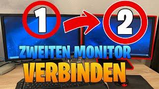 MEHRERE Monitore an EINEM PC anschließen und einrichten | Windows 7, 8, 10 und 11 | Deutsch/German