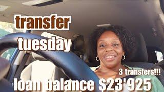 car debt ⬇️ PROGRESS is PROGRESS | TRANSFER TUESDAY | mind your money