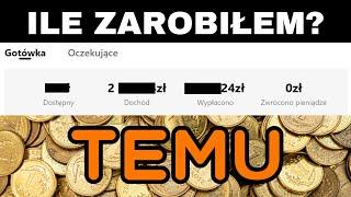 Moje Zarobki z TEMU + Poradnik Jak Kupować Pół Darmo #temu #aliexpress