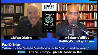 Oxfam's Vice President Paul O'Brien discusses solving inequality.