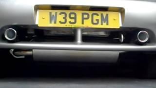 1995-2001 STAINLESS MG ROVER MGF 1.8 i VVC EXHAUST CAT BACK REAR TAIL BOX TOYOSPORTS