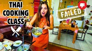 FIRST TIME COOKING THAI FOOD in CHIANG MAI THAILAND | BEST THING TO DO IN in CHIANG MAI Thailand