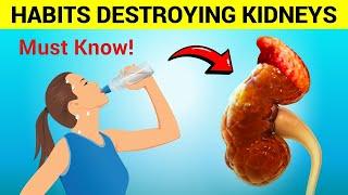 10 Habits That Will Seriously Damage Your KIDNEYS!