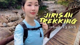 Jiri Mountain Daewonsa Valley Trekking Vlog 