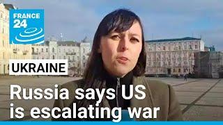 Moscow says US is escalating war by allowing Ukraine to hit Russian soil • FRANCE 24 English