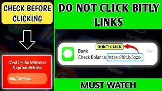 Don't Click Bitly Links(Before Watching This Video)